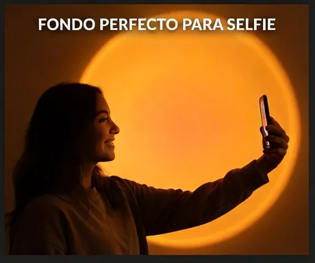 Lámpara de Atmósfera de Atardecer - Imagen 4