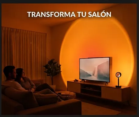 Lámpara de Atmósfera de Atardecer - Imagen 6